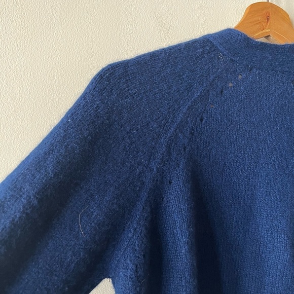 Beautiful Alexa Chung Karlin Cashmere Silk Blend Cardigan Pearl Buttons Small - Picture 13 of 14